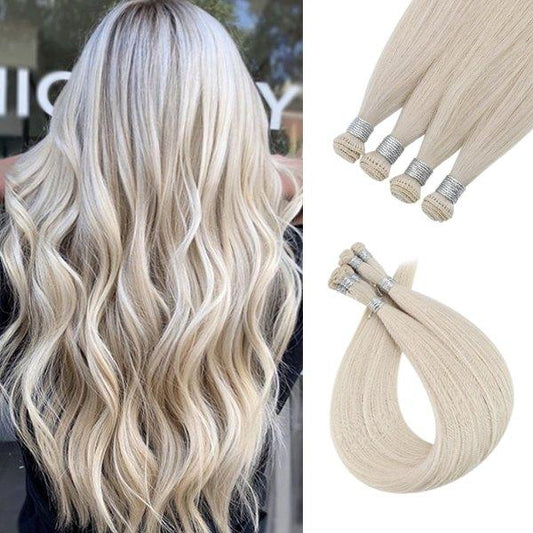 sew-in hand tied hair extensions