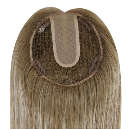 Sunny Hair Topper,Silk hair topper,mono topper hair,Mono Topper,human hair topper,high quality virgin hair extensions,hair topper women,hair topper wig,hair topper silk base,hair topper human hair,hair topper for women,light brown hair topper,platinum blonde hair topper,blonde human hair topper,balayage hair topper,Balayage fishnet hair topper,High-quality fishnet hairpiece,Hair topper for hair loss,Fishnet lace topper