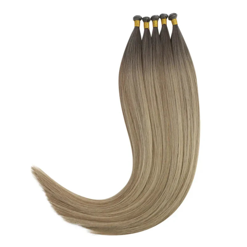 Genius Weft Extensions Best Sew in Hair Virgin Human Hair  #5/7/20