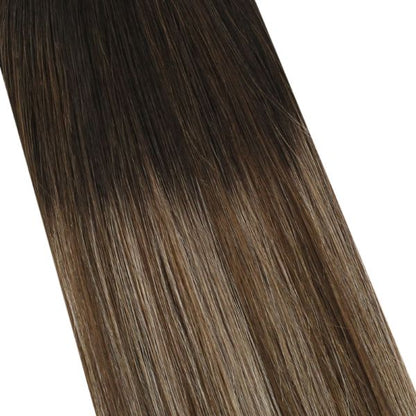 u tip human hair extensions brown