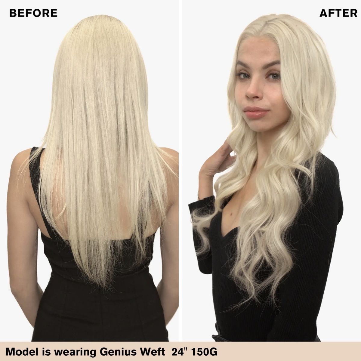 weft hair extensions human hair